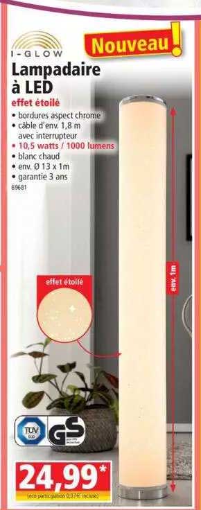 lampadaire à led i-glow
