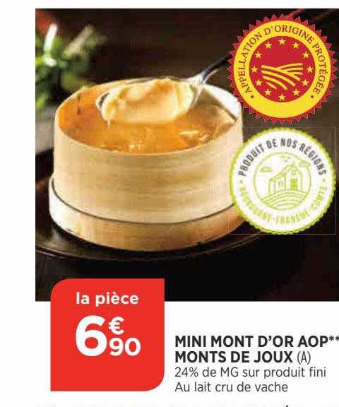 mini mont d'or aop monts de joux