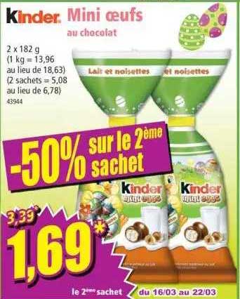 Mini Oeufs Au Chocolat Kinder