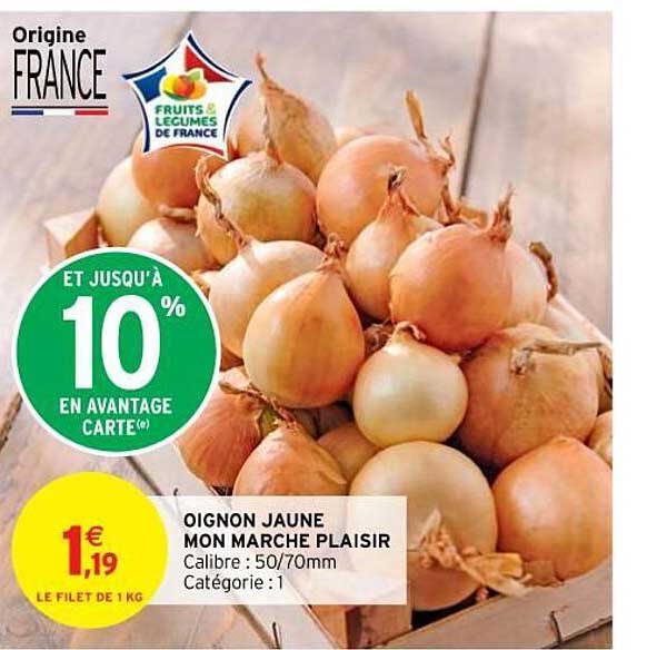 oignon jaune mon marché plaisir