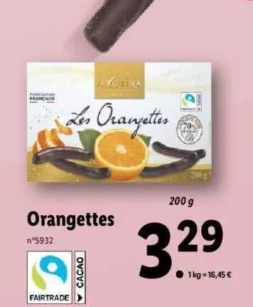 Orangettes Favorina