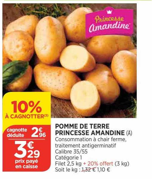 Pomme De Terre Princesse Amandine