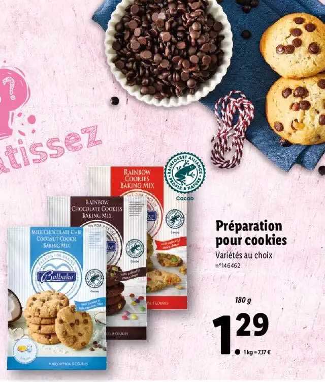 Préparation Pour Cookies