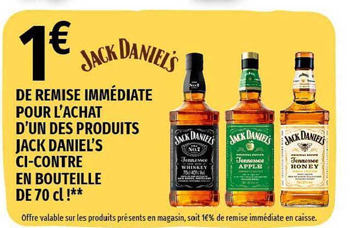 produits jack daniel's