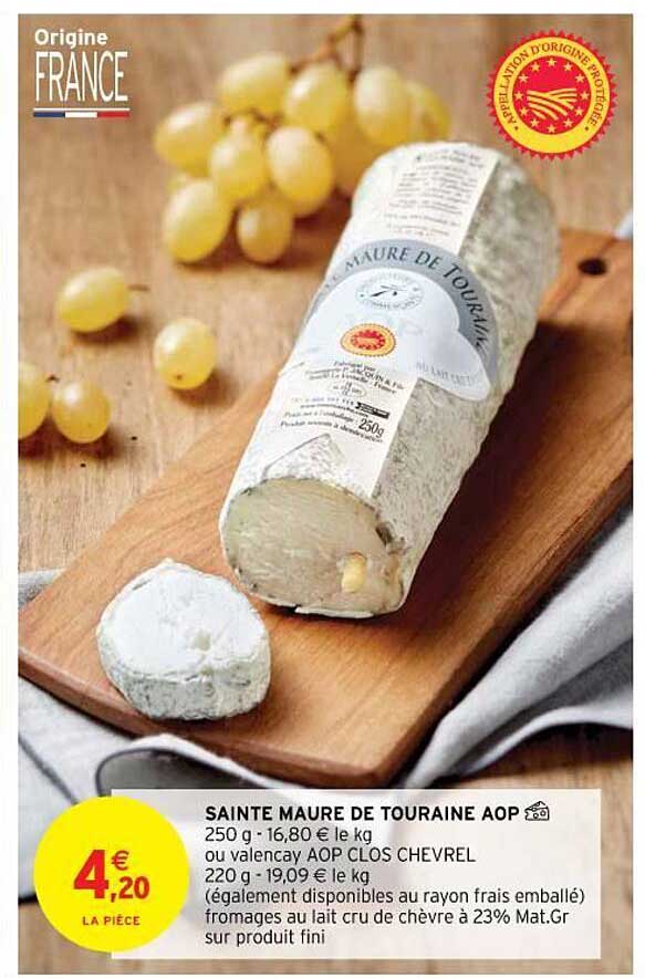 sainte maure de touraine aop