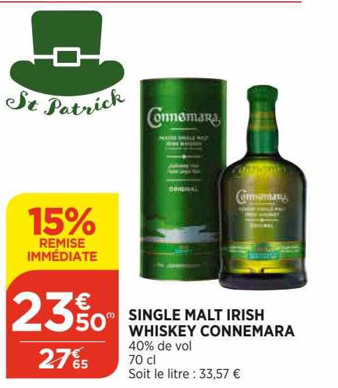 single malt irish whiskey connemara
