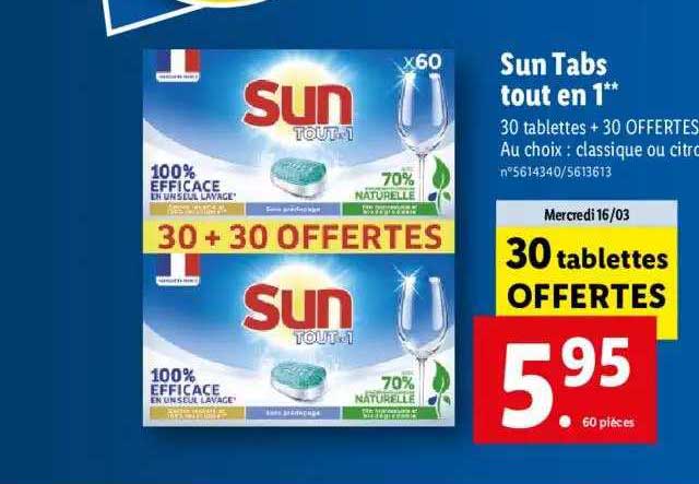 sun tabs tout en 1