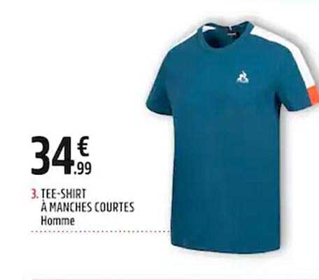 tee-shirt à manches courtes homme