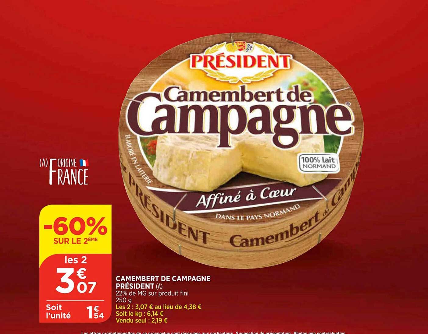 Camembert De Campagne Président