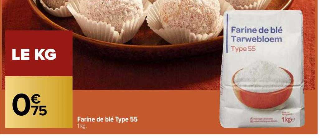 farine de blé type 55