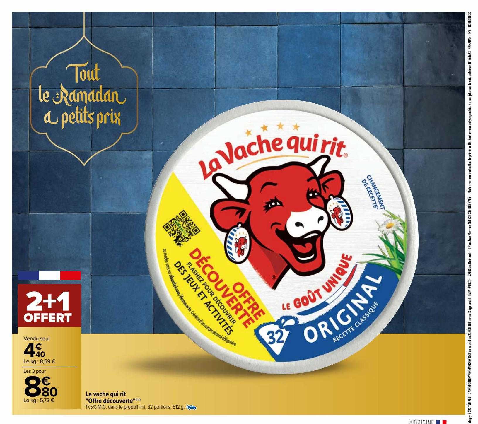 la vache qui rit "offre découverte"