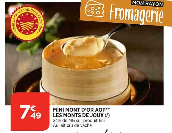 mini mont d'or aop les monts de joux