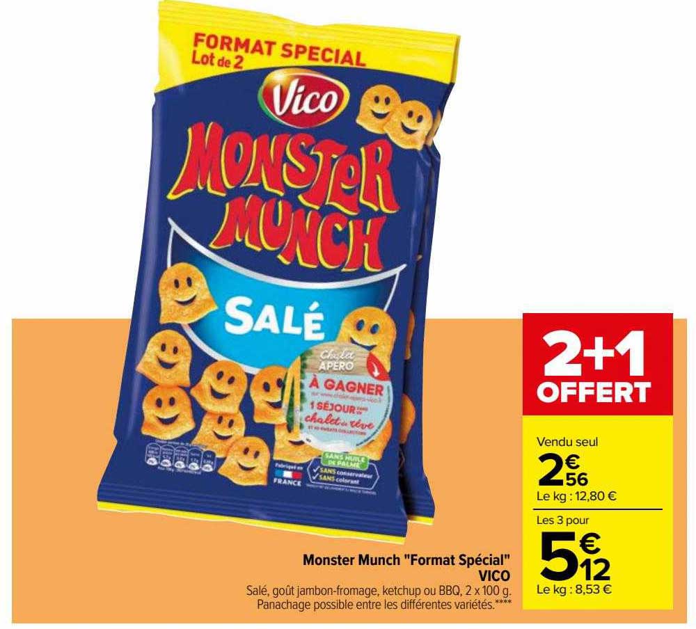 monster munch "format spécial" vico
