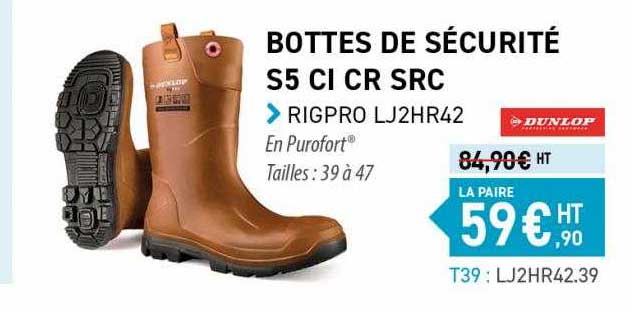 Bottes De Sécurité S5 Ci Cr Src