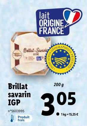 Brillat Savarin Igp