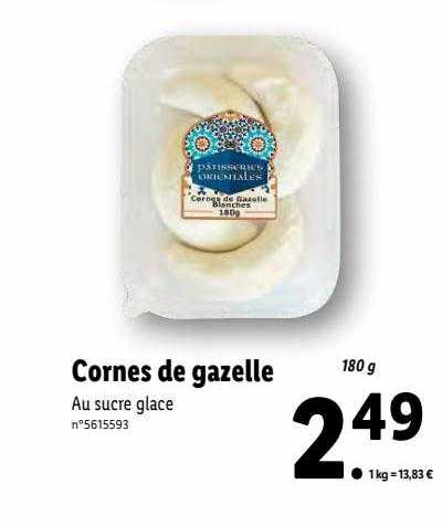 cornes de gazelle