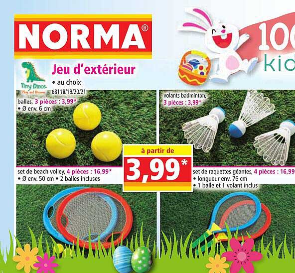 jeu d'extérieur norma