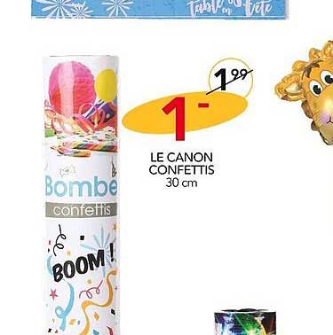 Le Canon Confettis