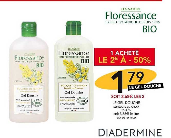 Le Gel Douche Floressance