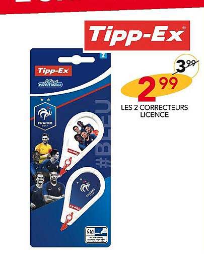 les 2 correcteurs licence tipp-ex