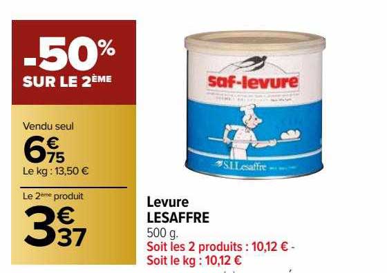 levure lesaffre