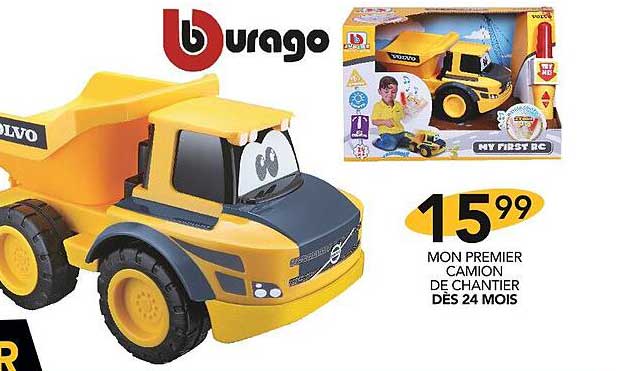 mon premier camion de chantier burago