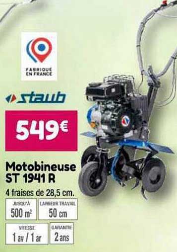 Motobineuse St 1941 R Staub