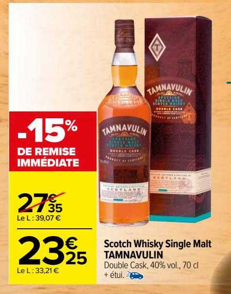 scotch whisky single malt tamnavulin