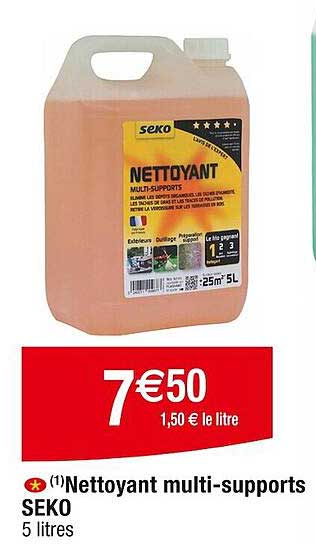 nettoyant multi-supports seko