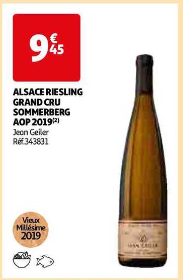 alsace riesling grand cru sommerberg aop 2019 jean geiler