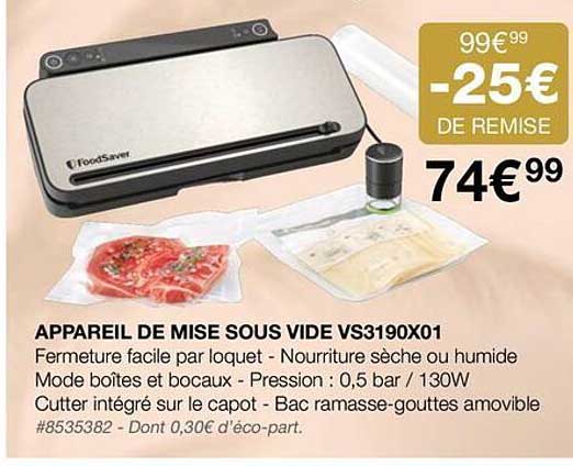 Appareil De Mise Sous Vide VS3190X01
