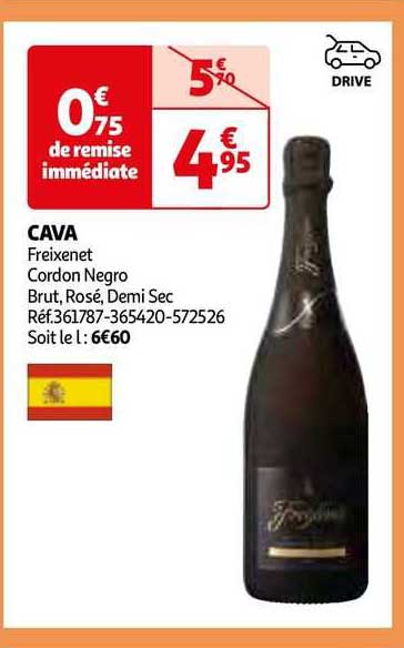 cava freixenet cordon negro