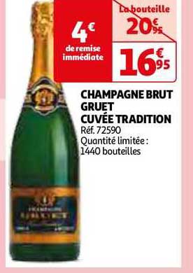 champagne burt gruet cuvée tradition