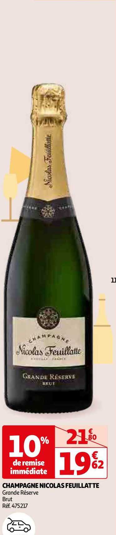 champagne nicolas feuillatte grande réserve