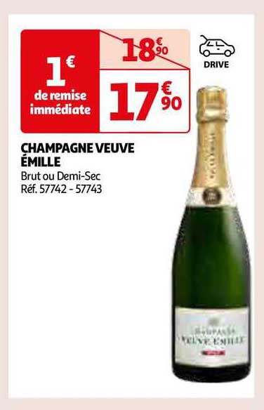 champagne veuve émilie