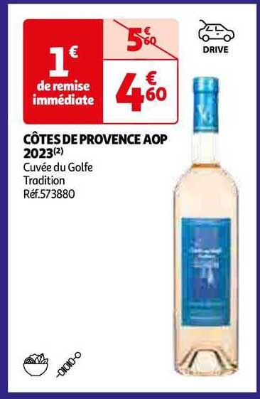 Côtes De Provence Aop 2023 Cuvée Du Golfe Tradition