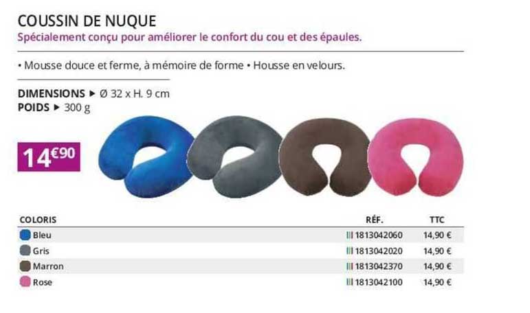 coussin de nuque
