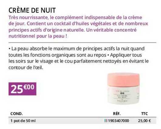 Crème De Nuit
