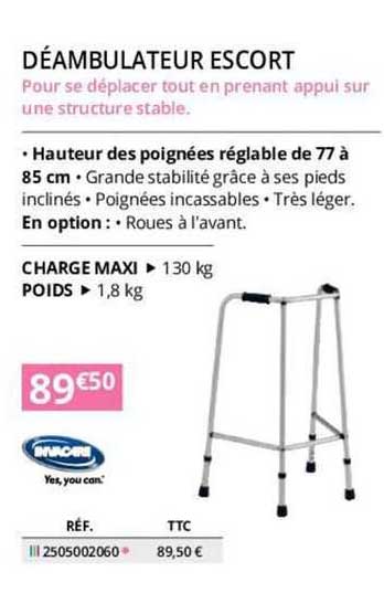 Déambulateur Escort