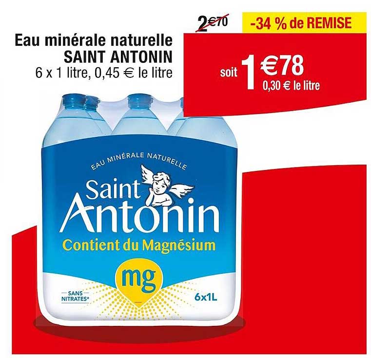 eau minérale naturelle saint antonin