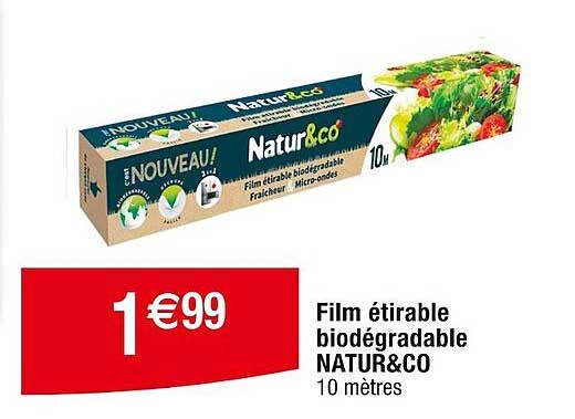 Film étirable Biodégradable Natur & Co