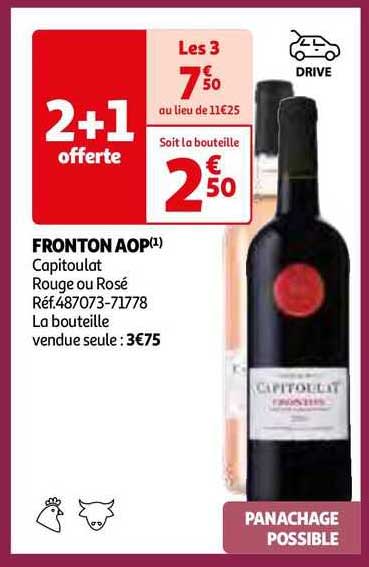 Fronton Aop Capitoulat Rouge Ou Rosé