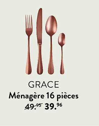 Grace Ménagère 16 Pièces