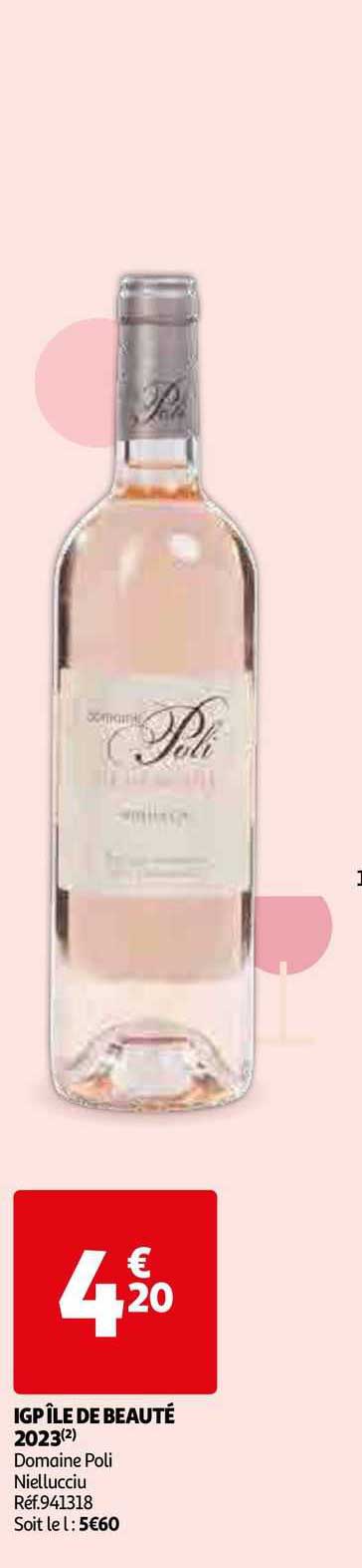 igp île de beauté 2023 domaine poli niellucciu