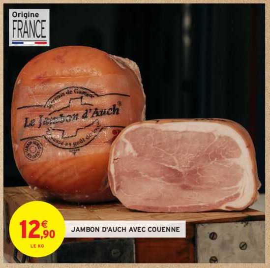 jambon d'auch avec couenne