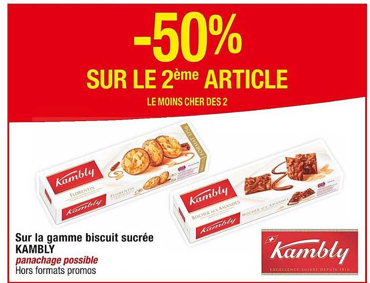 La Gamme Biscuit Sucrée Kambly
