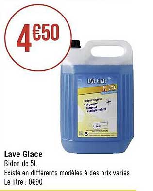 lave glace