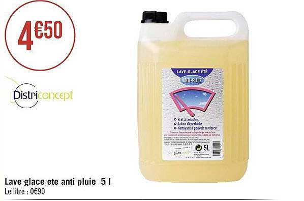 lave glace ete anti pluie 5 l