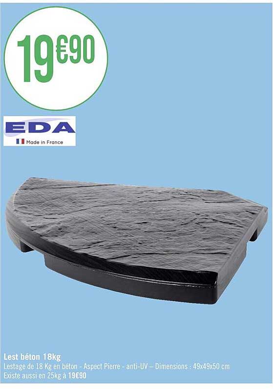 lest béton 18kg eda