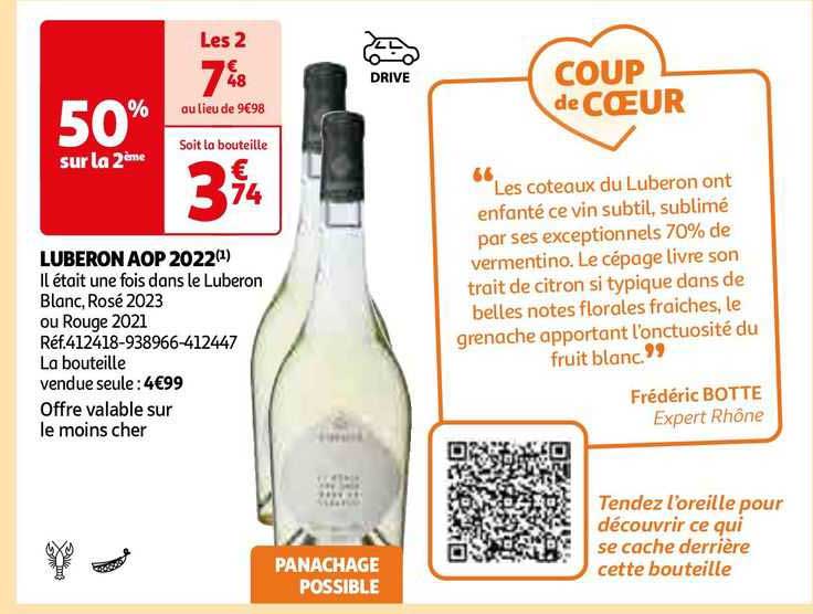 luberon aop 2022 il était une fois dans le luberon blanc, rosé 2023 ou rouge 2021